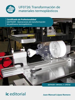 cover image of Transformación de materiales termoplásticos. QUIT0209